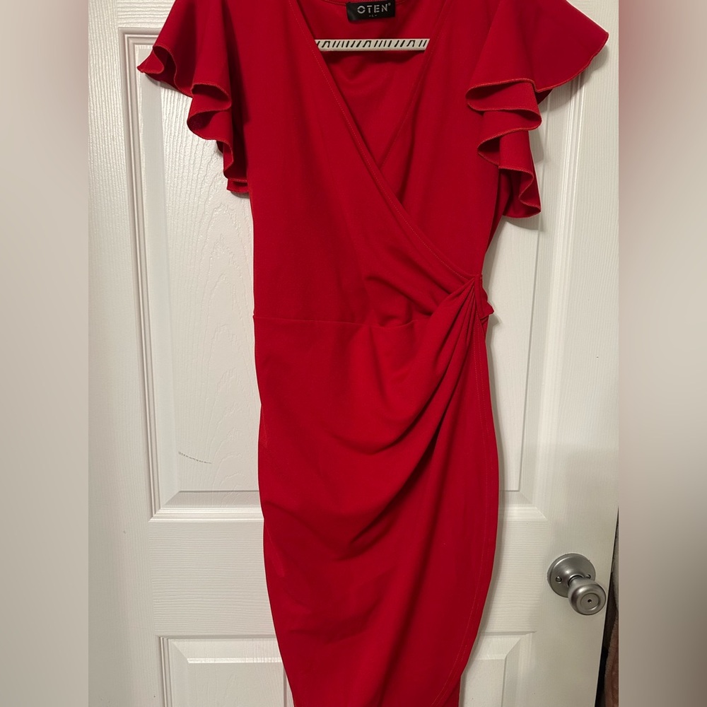 Red dress